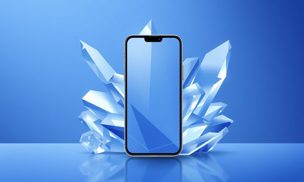 Abstract crystalline shapes symbolizing cost optimization