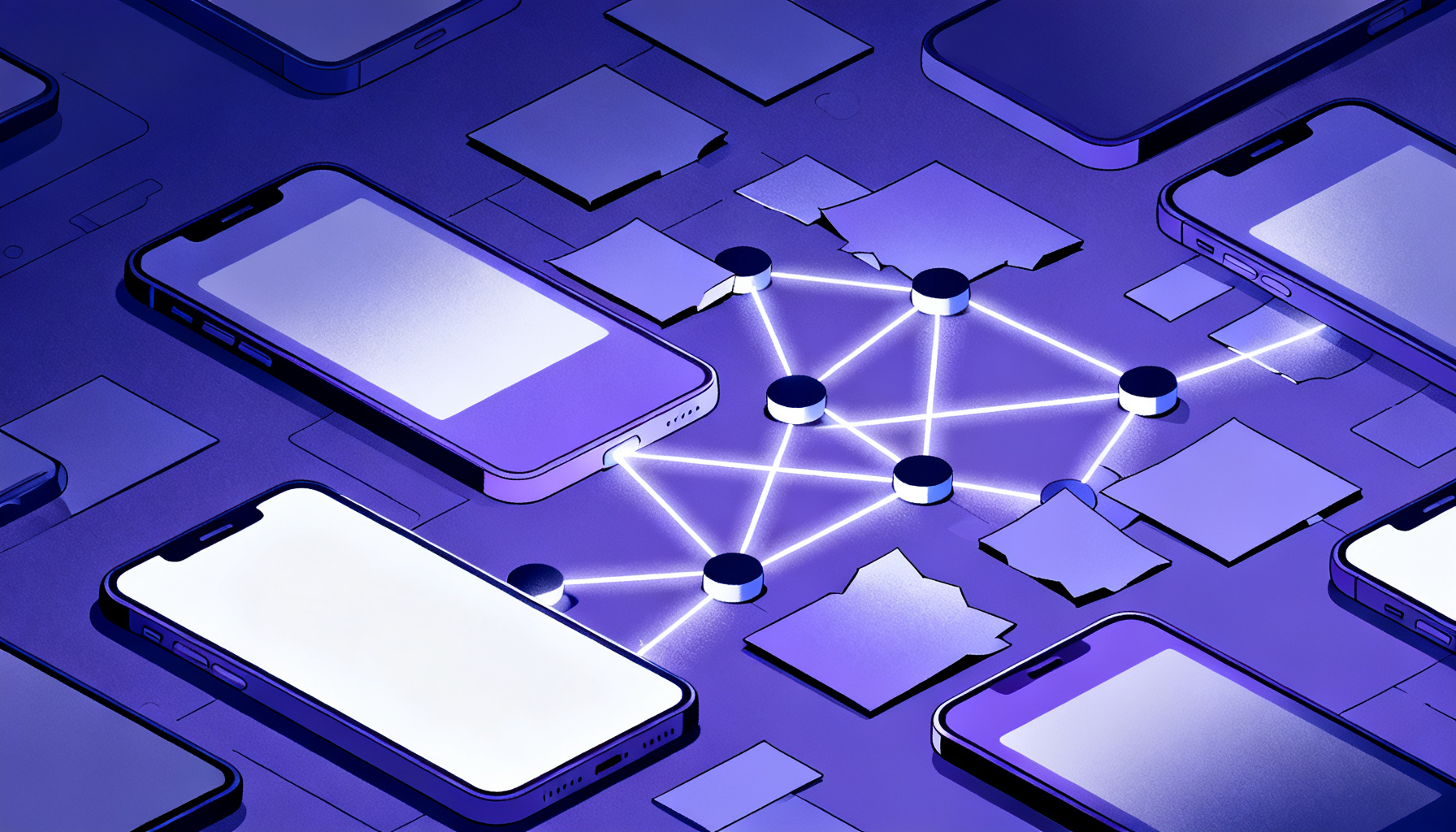 Abstract network repair metaphor