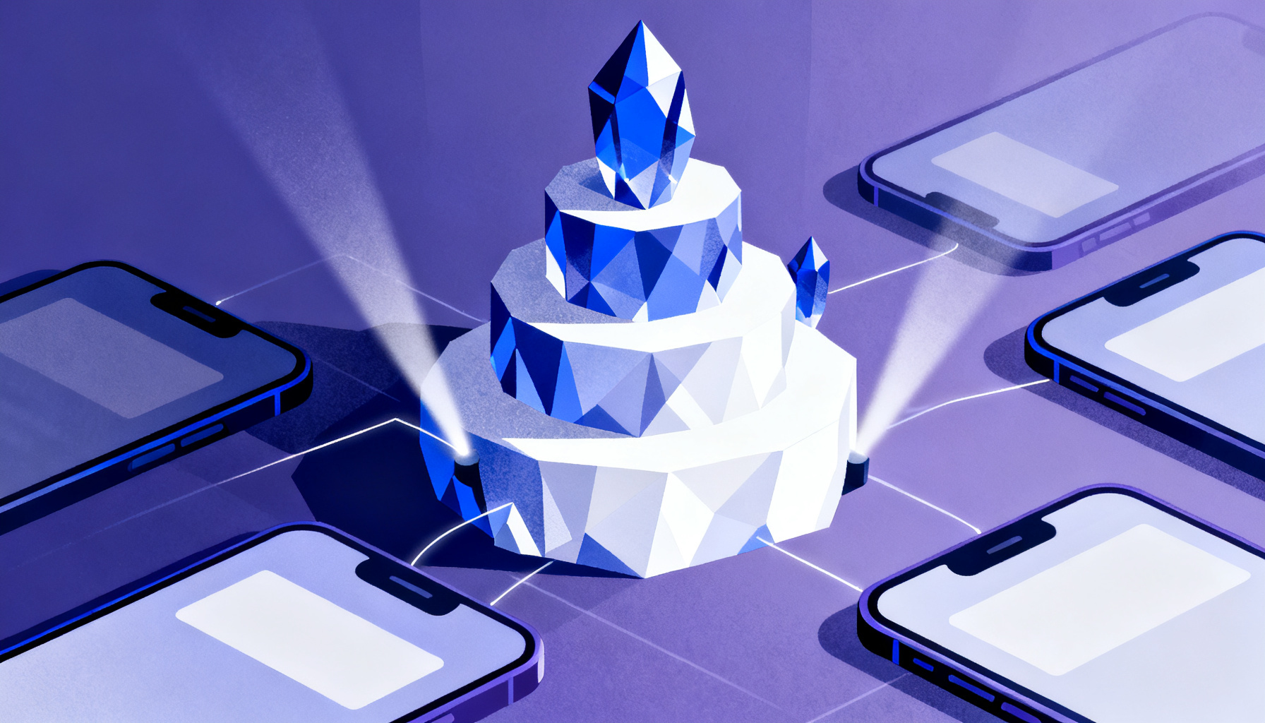 Abstract crystalline pricing tier structures