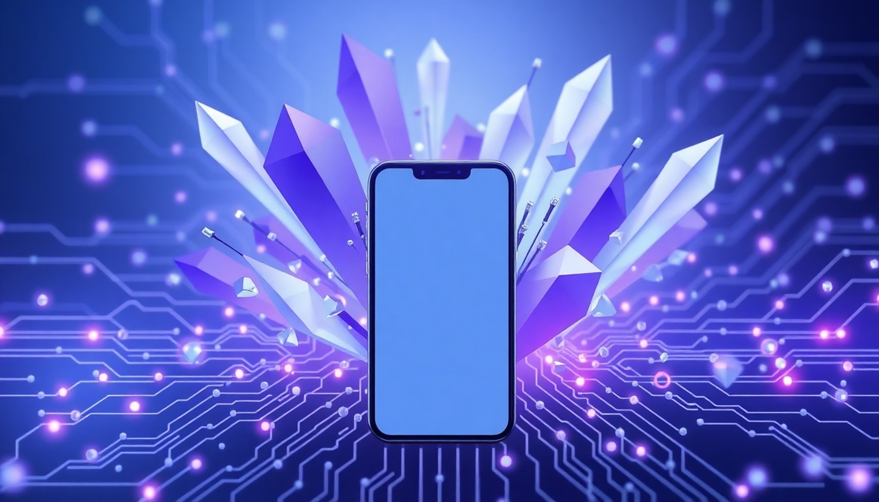 Abstract futuristic circuitry symbolizing advanced verification