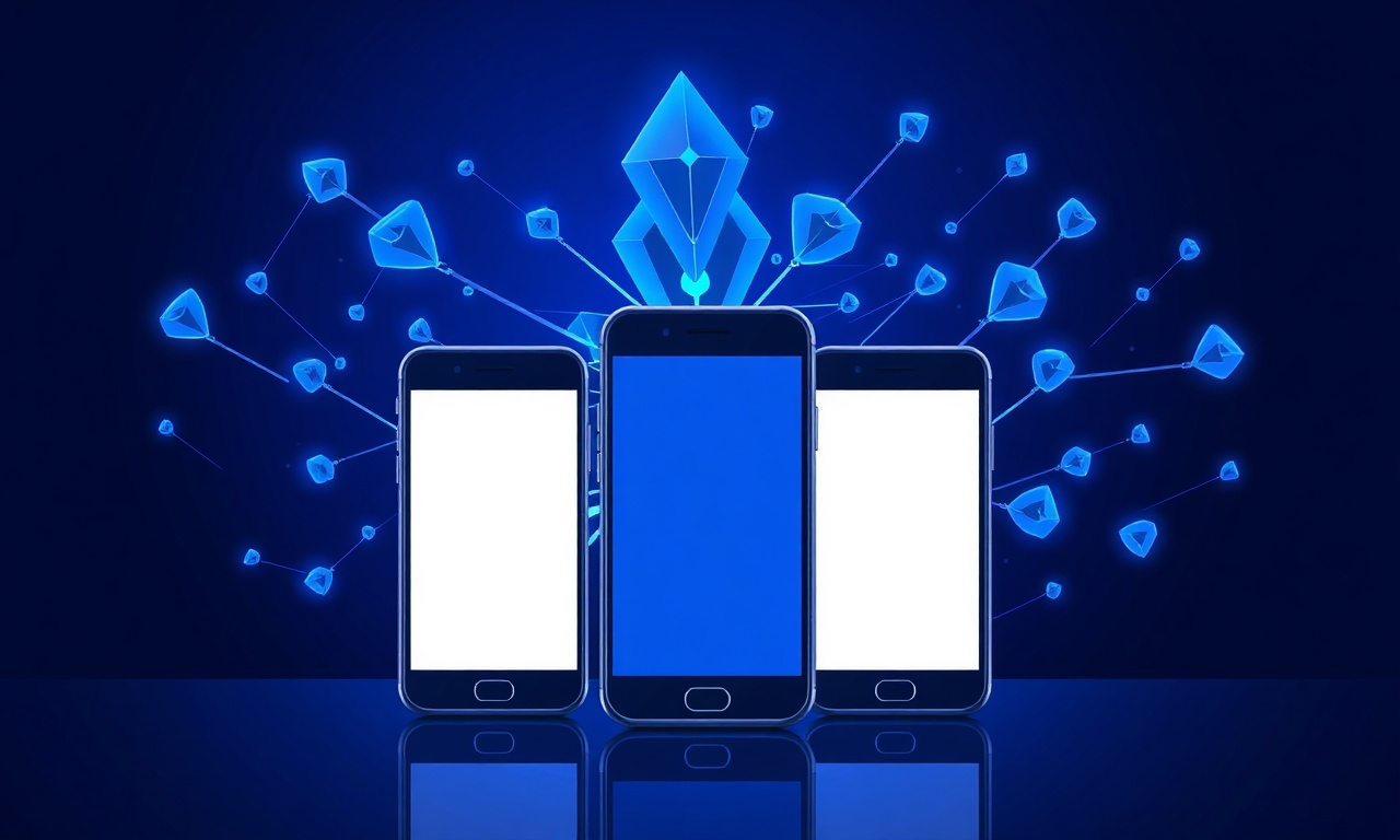 Abstract crystalline network symbolizing secure verification best practices