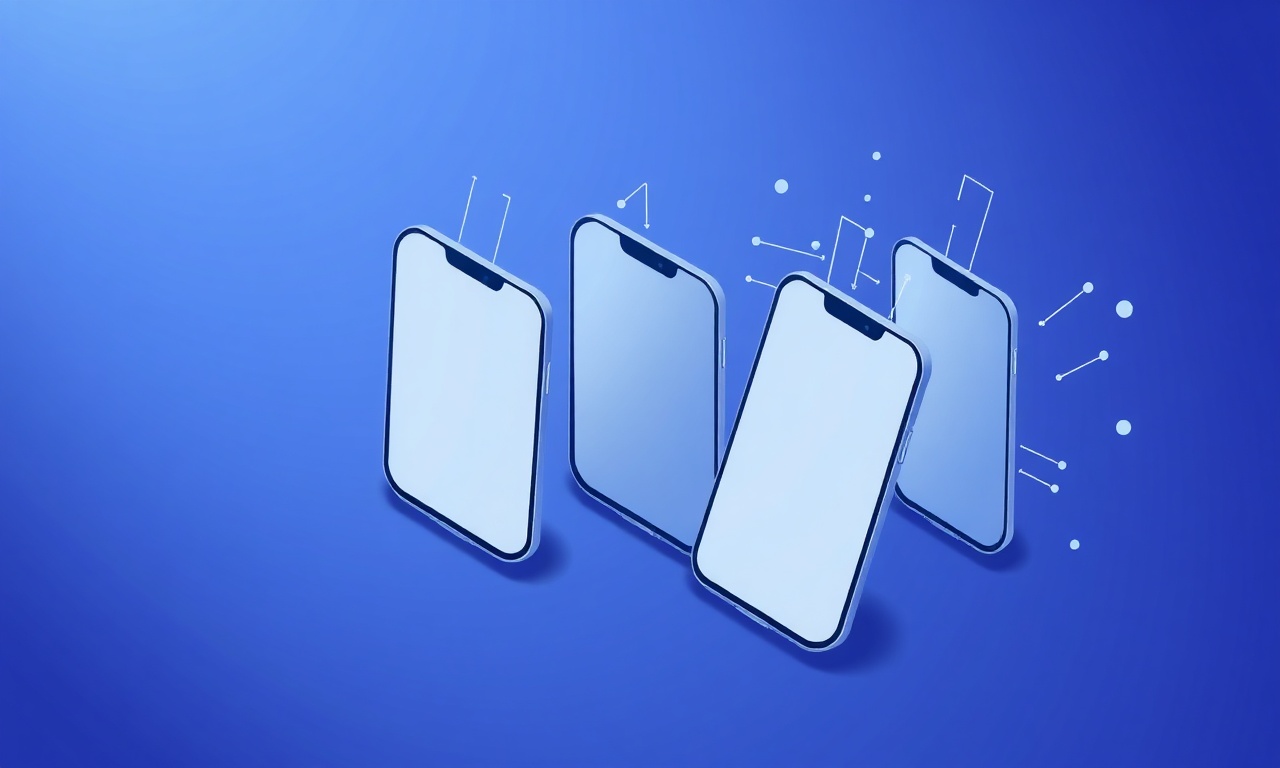 Abstract isometric shapes illustrating Digital SIM verification steps