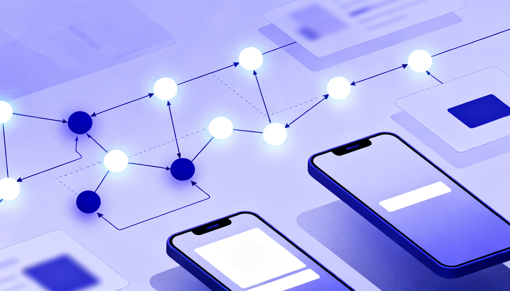 Abstract data flow showing OTP lifecycle steps