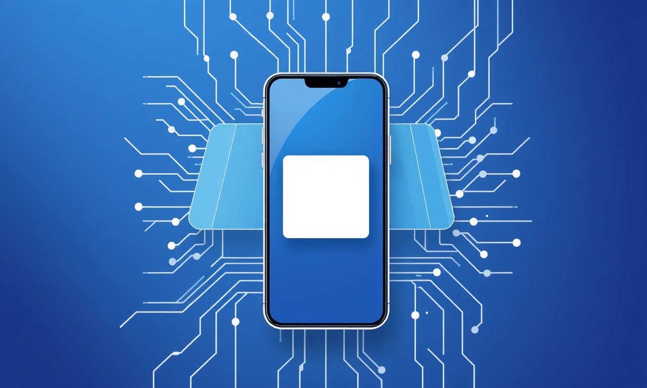 Abstract layered circuitry symbolizing multi-factor security