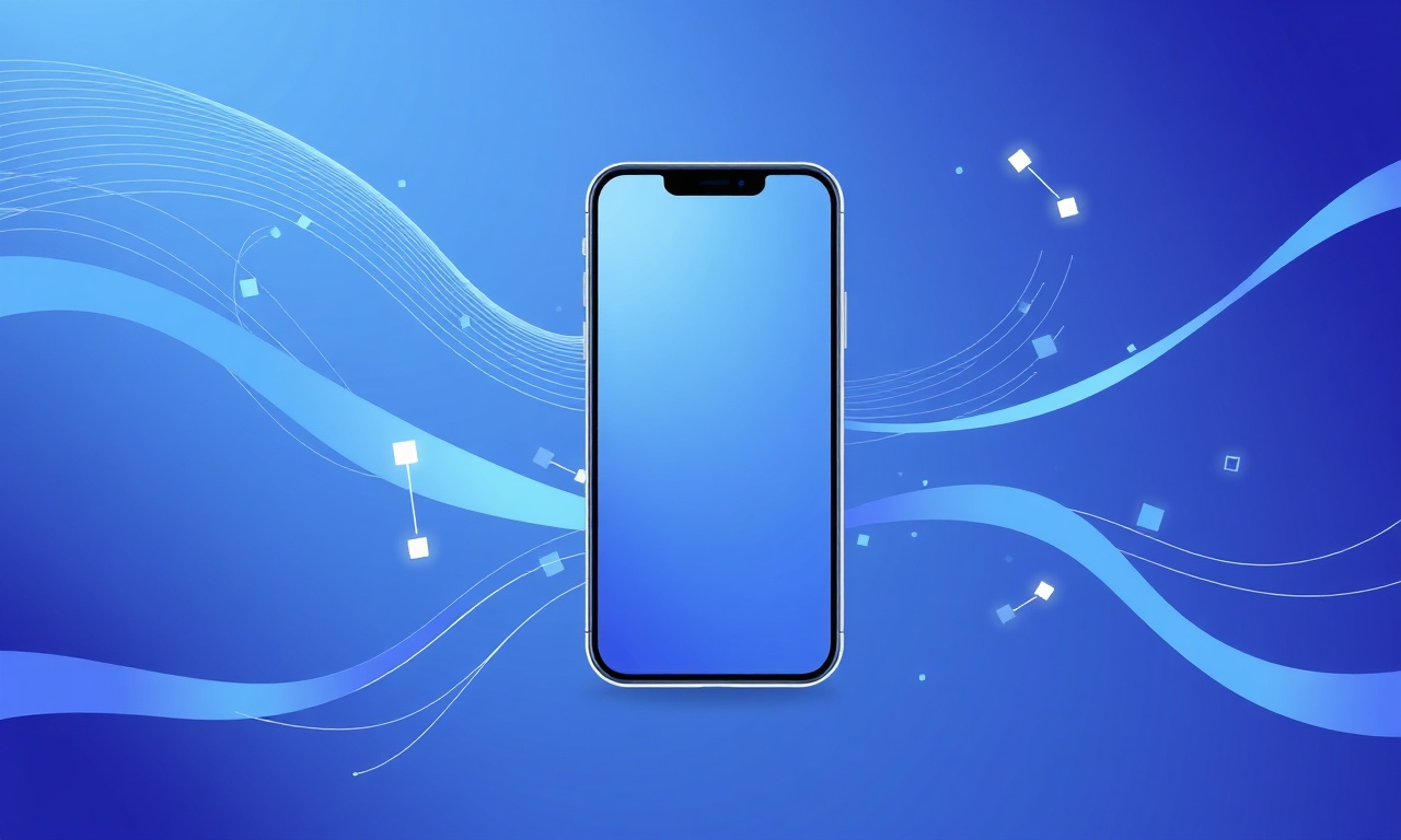 Abstract flowing signals representing TOTP user experience