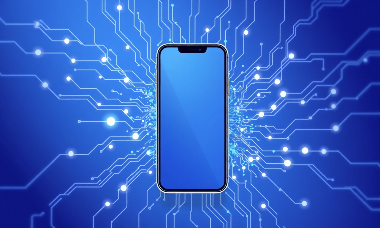 Abstract circuitry representing AI-powered verification