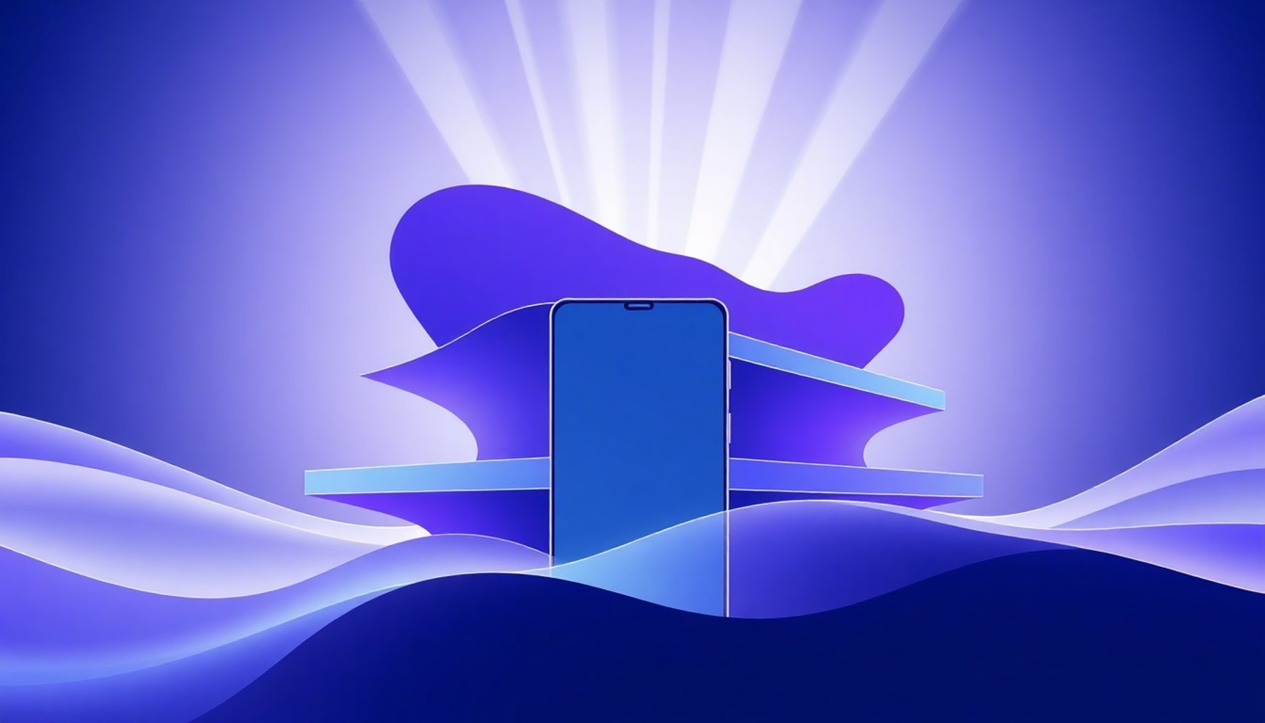 Layered geometric shapes symbolizing cost structure