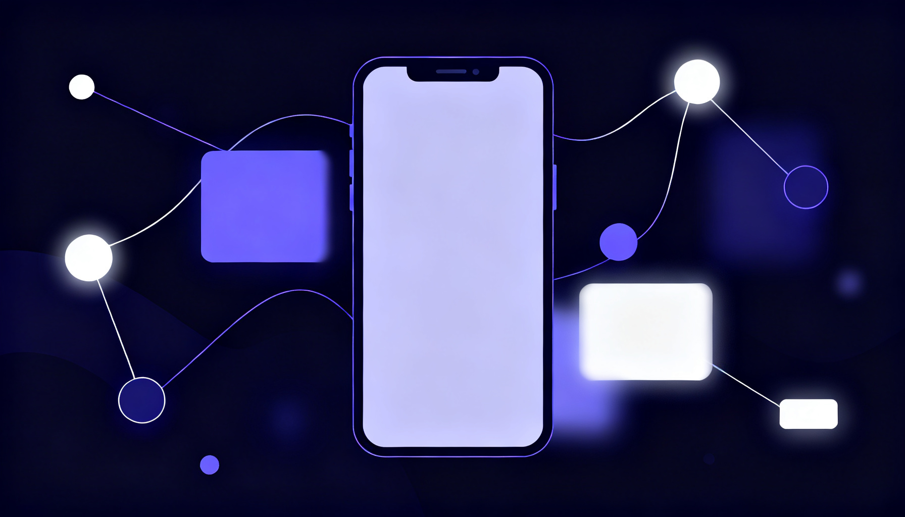 Abstract representation of temporary connections and ephemeral data flows