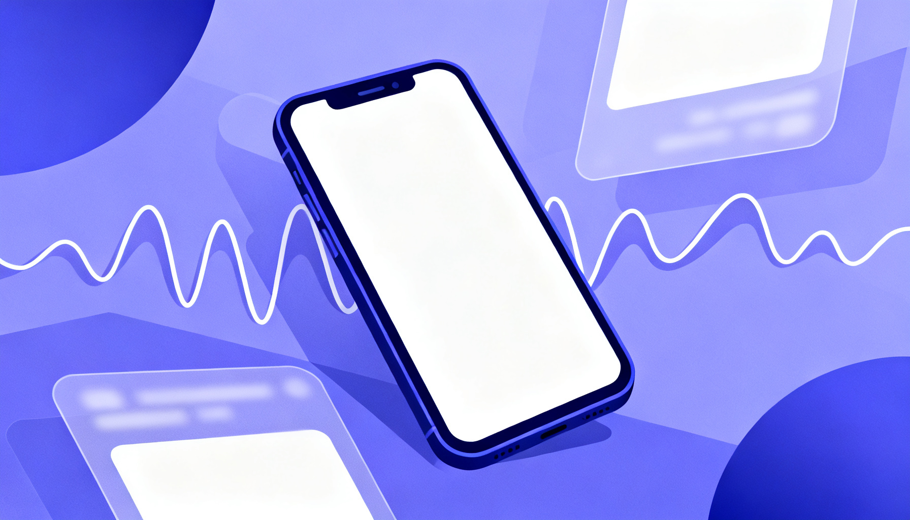 Abstract flowing shapes symbolizing MFA user experience