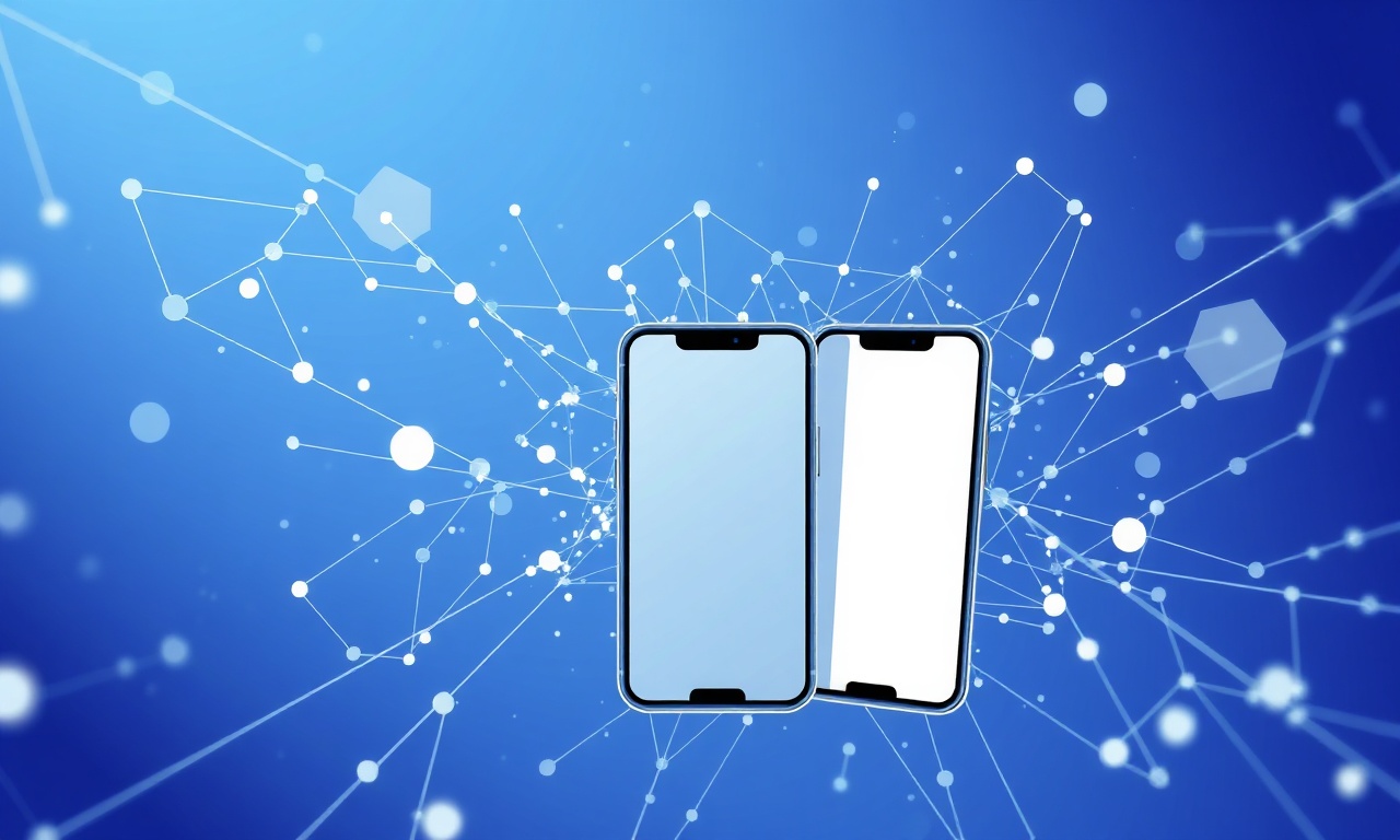 Abstract futuristic network symbolizing authentication trends