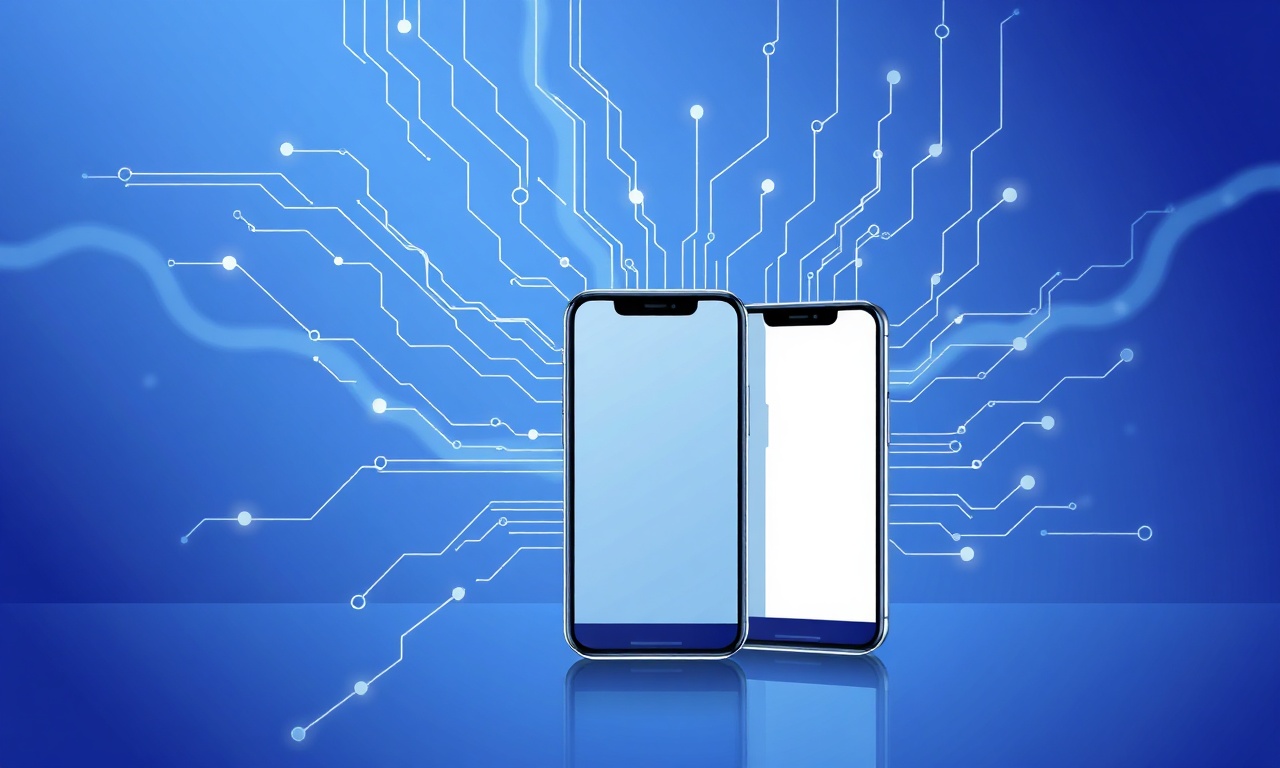 Abstract circuitry representing business impact of number portability