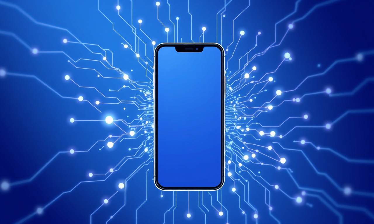 Abstract AI circuitry symbolizing advanced portability tech