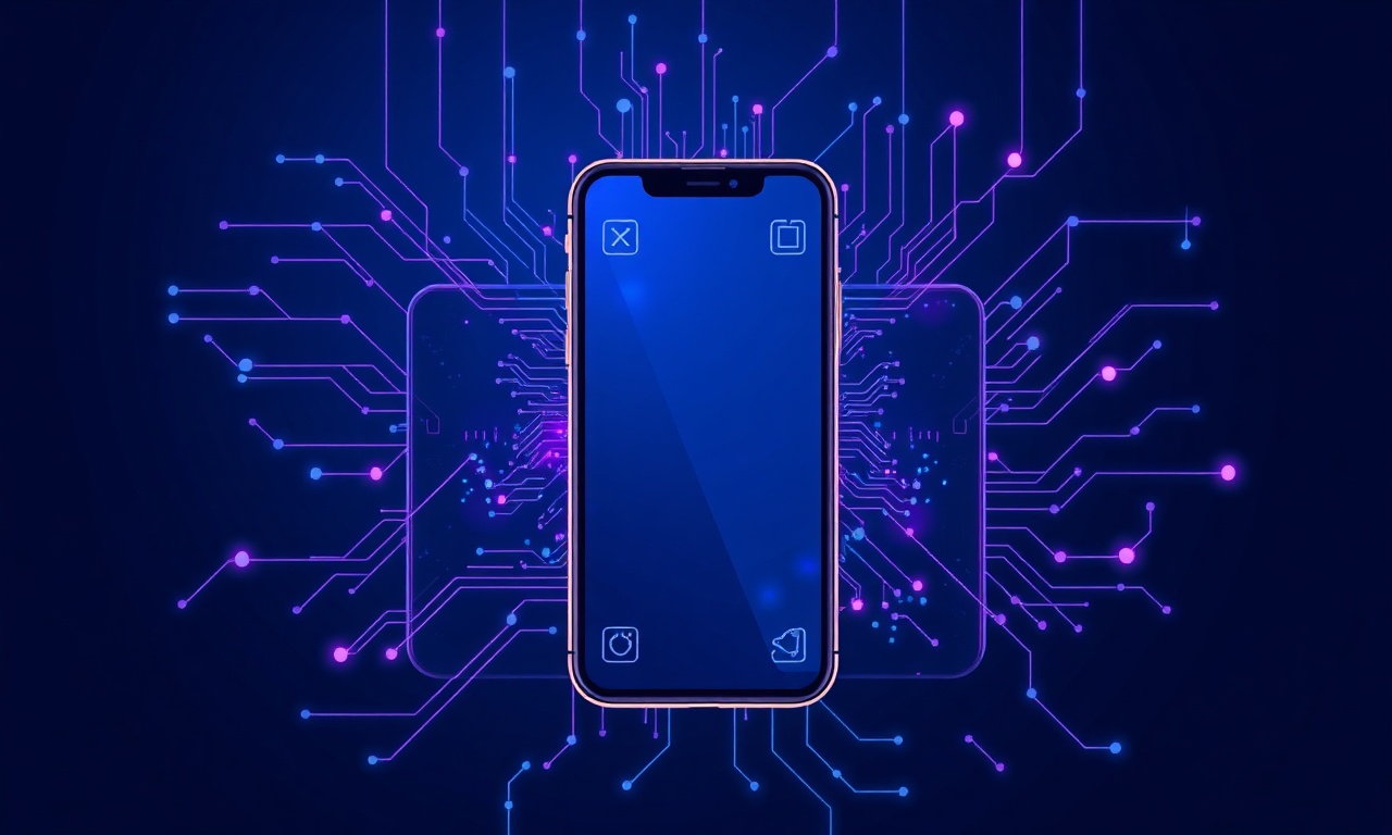 Abstract futuristic technology concept