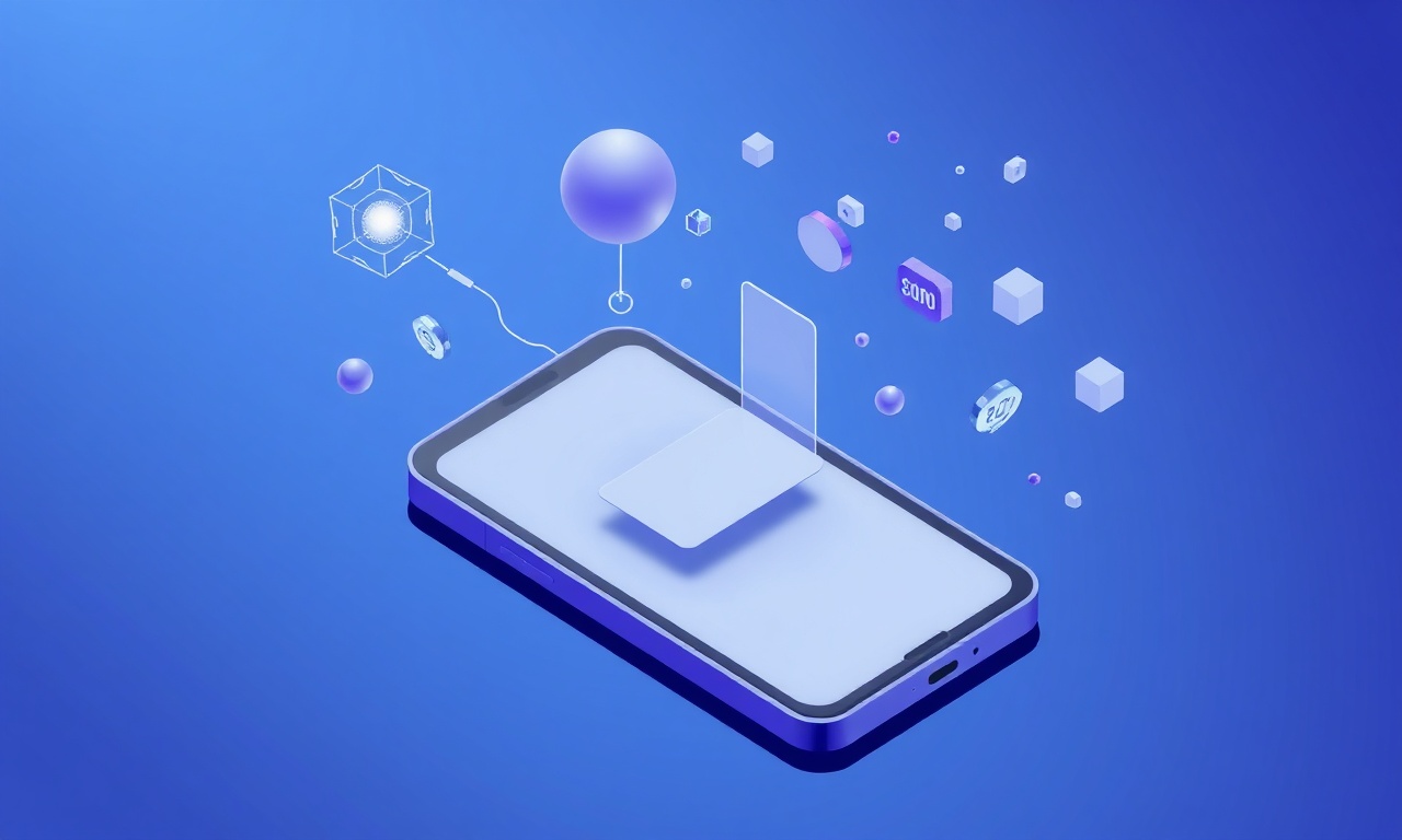Abstract shapes representing silent phone authentication types