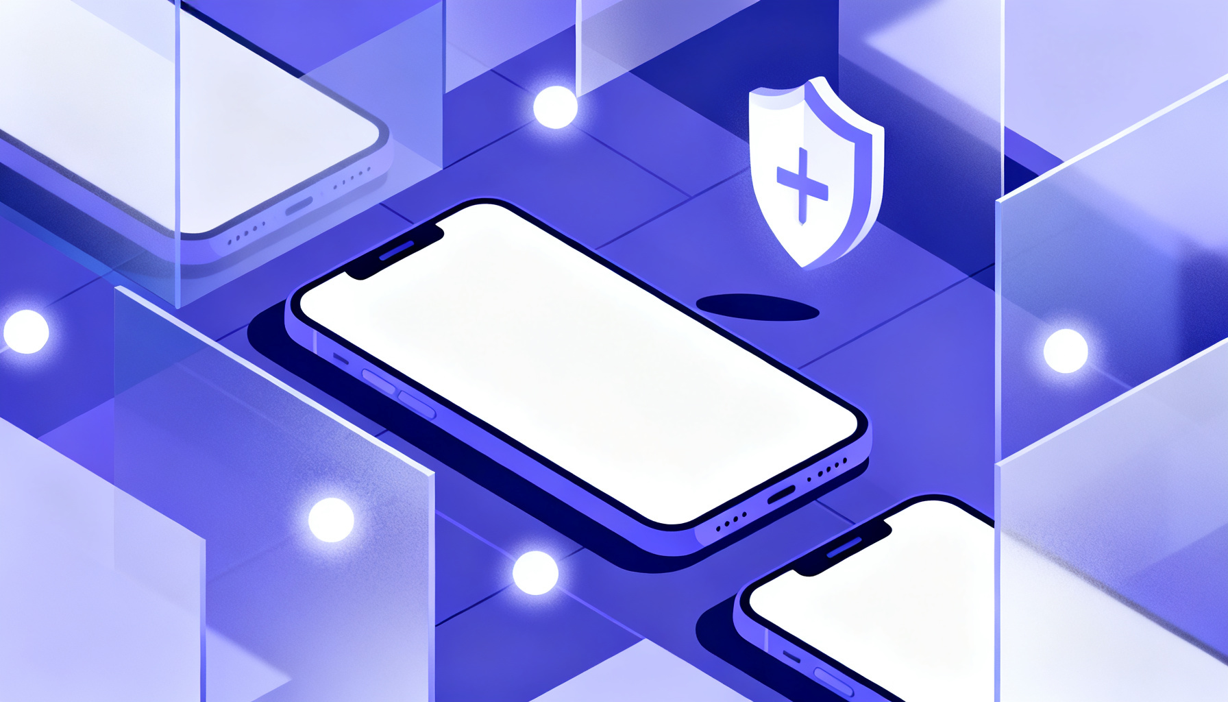 Abstract secure network representing privacy