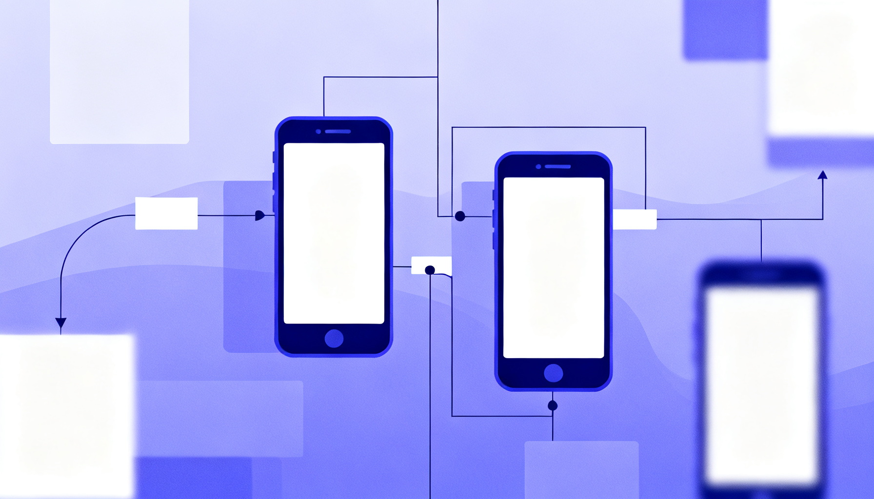 Abstract data flow diagram of dual authentication paths
