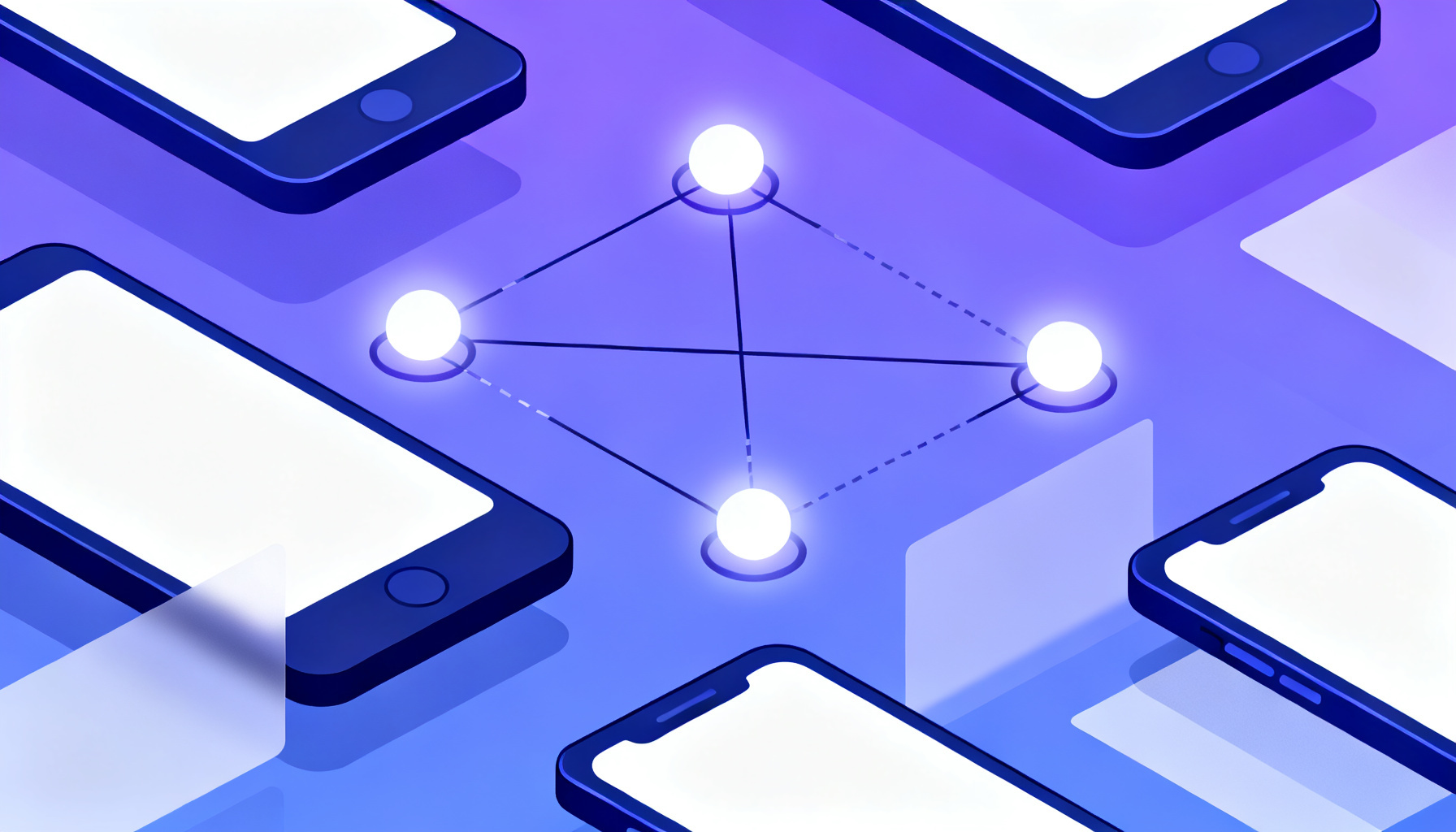 Isometric network representing provider selection
