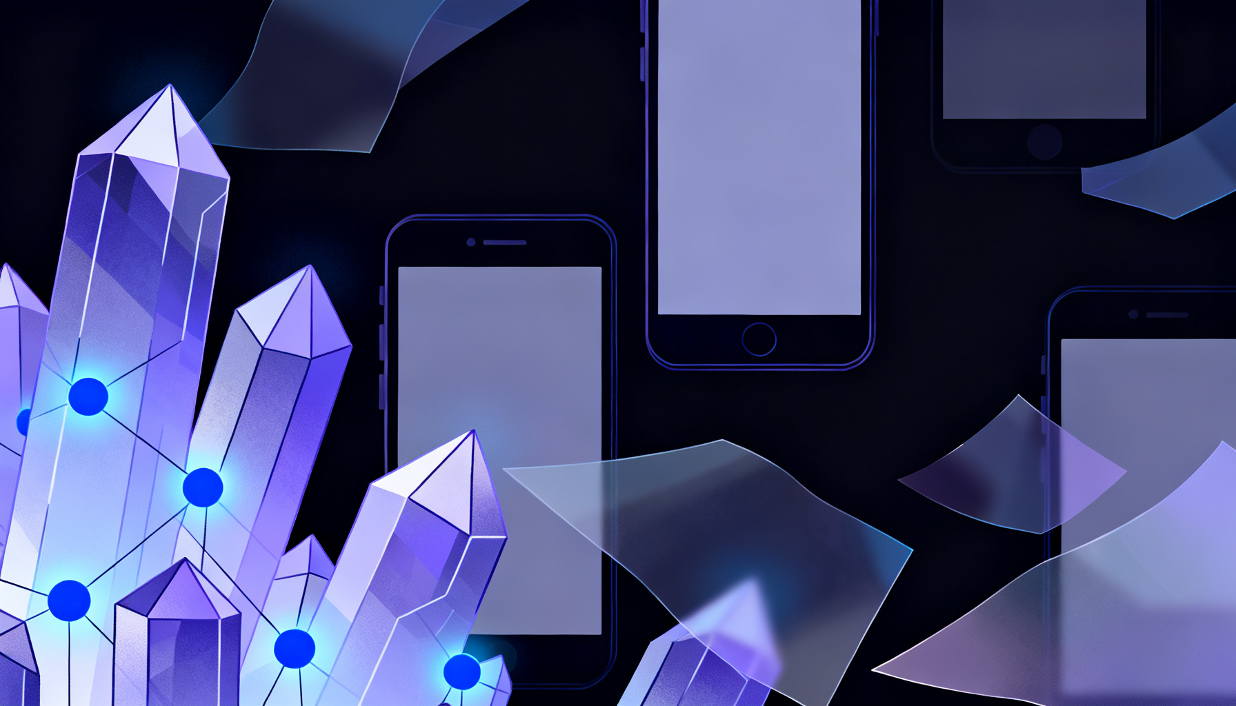 Abstract crystalline security strengths and vulnerabilities