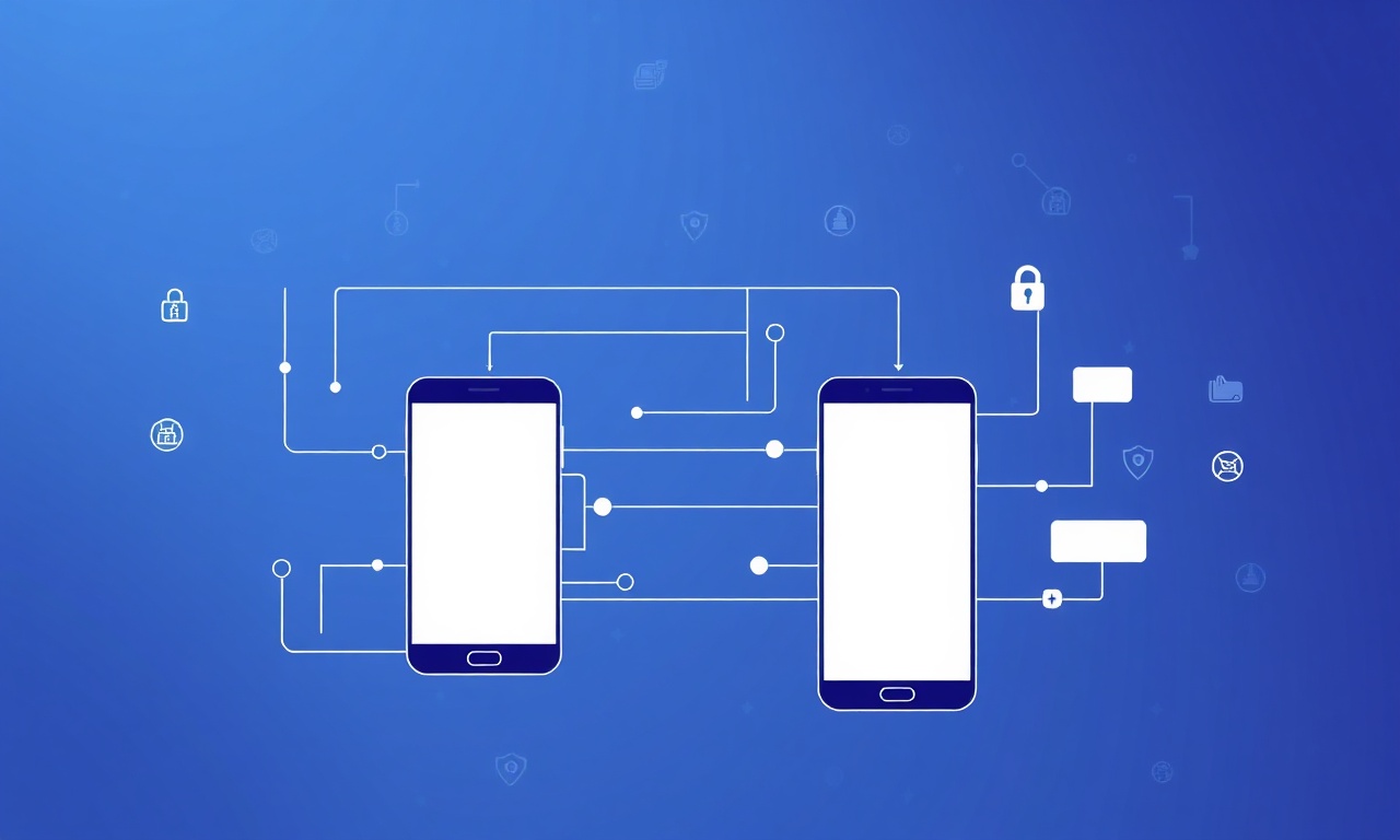 Abstract data flow depicting secure vs vulnerable authentication