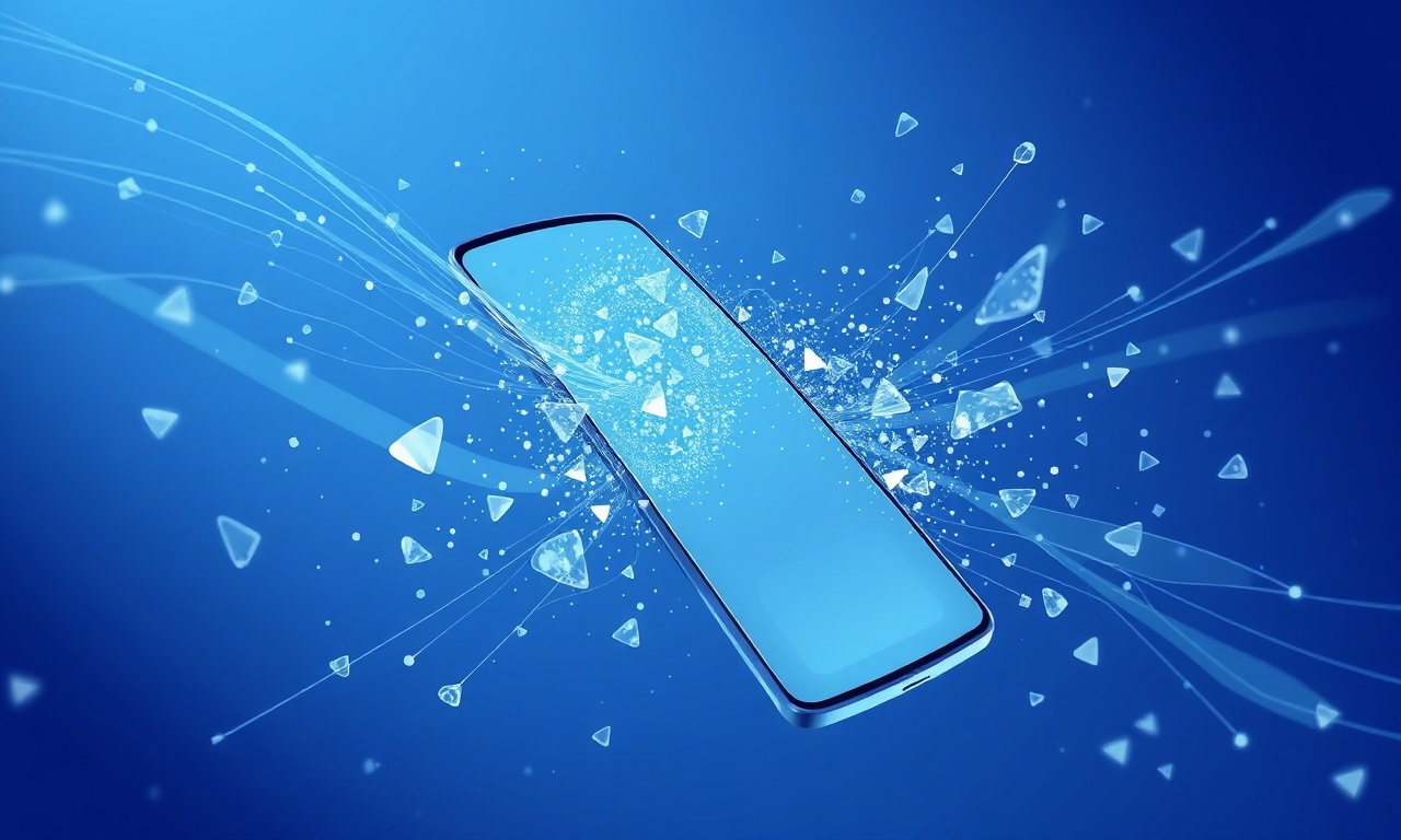 Abstract signal waves showing SMS verification vulnerabilities