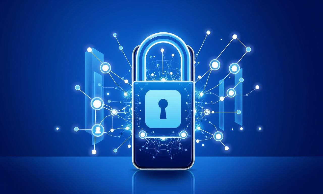 Abstract secure crystalline structure symbolizing fraud prevention