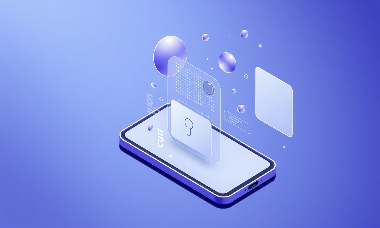Abstract shapes symbolizing types of silent phone authentication