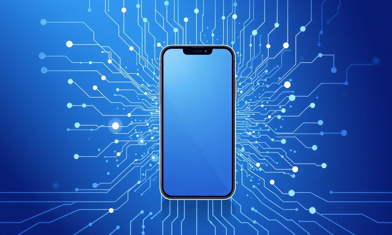 Abstract futuristic tech for advanced authentication