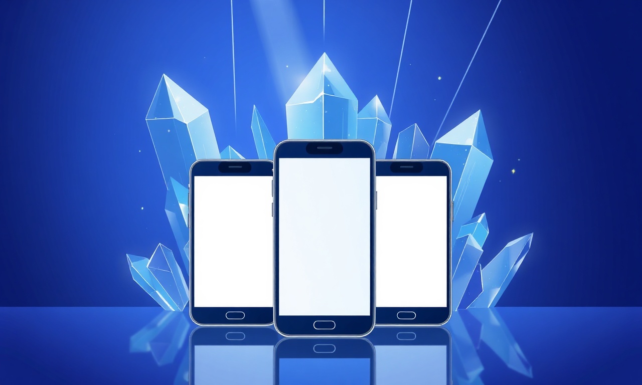 Crystalline abstract representing secure seamless authentication