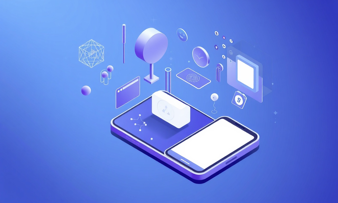 Abstract shapes symbolizing silent authentication tech variants