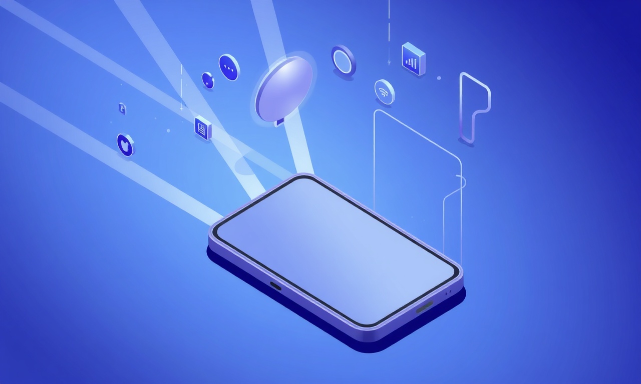 Abstract shapes symbolizing traditional phone verification methods
