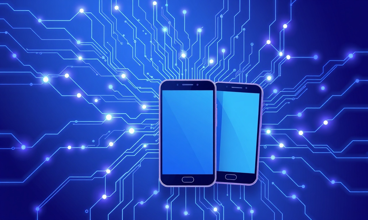 Abstract circuitry highlighting vulnerabilities in mobile carrier systems