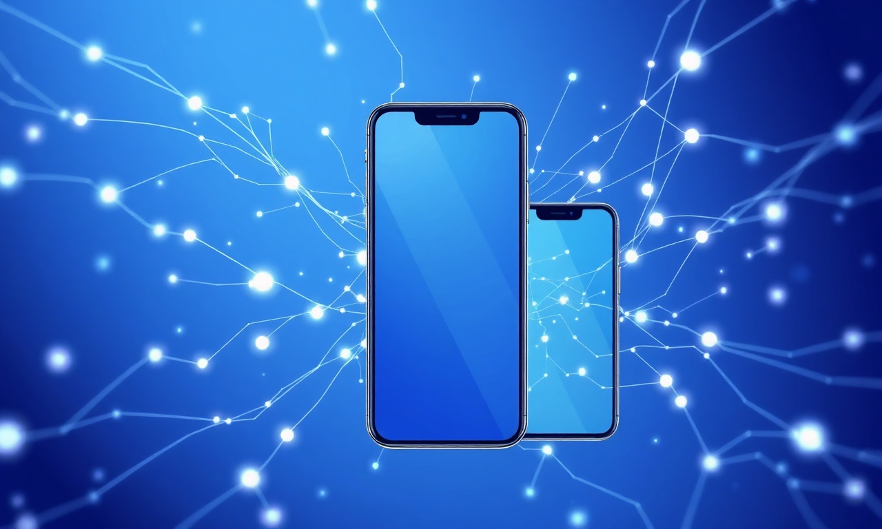 Futuristic network symbolizing innovation and trends