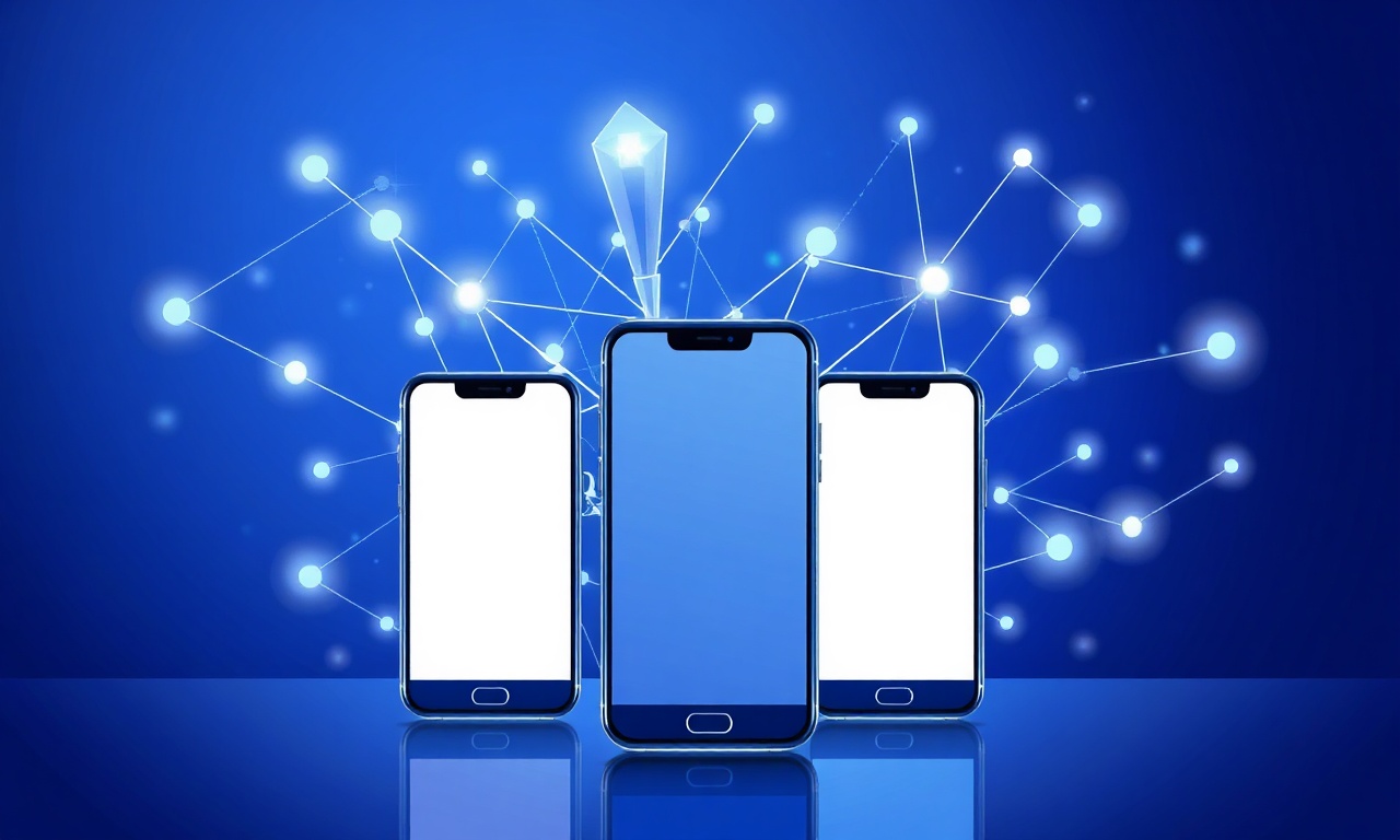 Crystalline network symbolizing SMS provider best practices