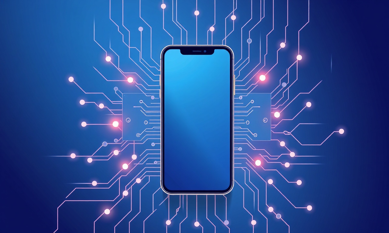 Abstract circuitry symbolizing API integration