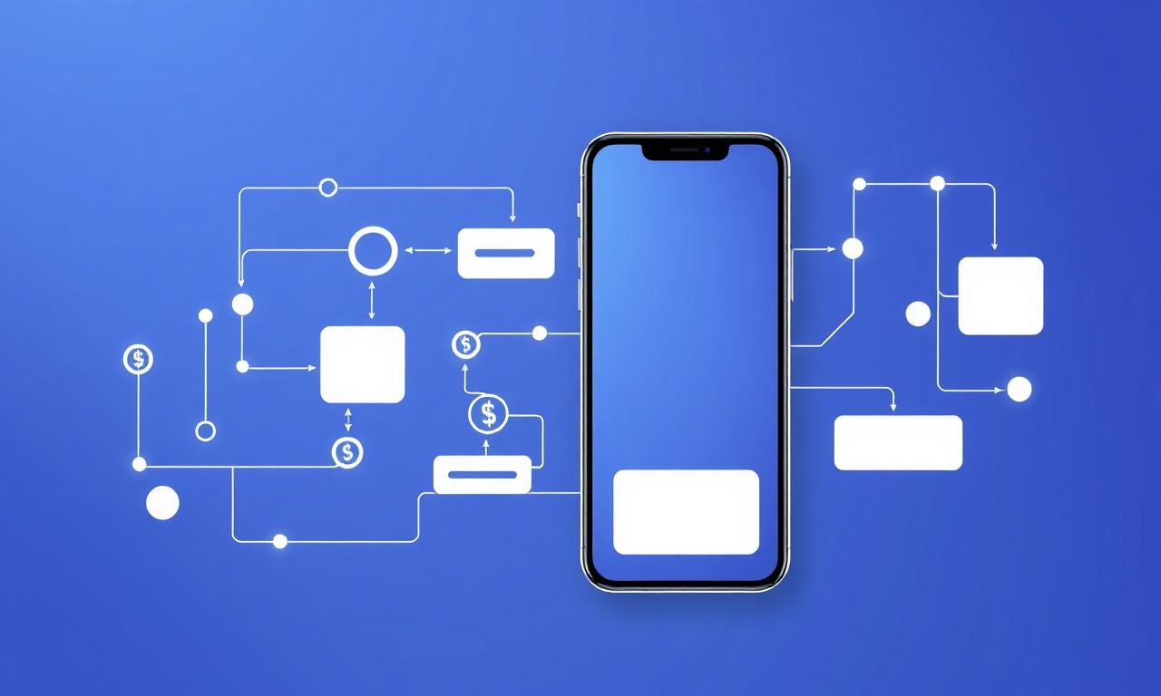 Abstract data diagrams symbolizing pricing models