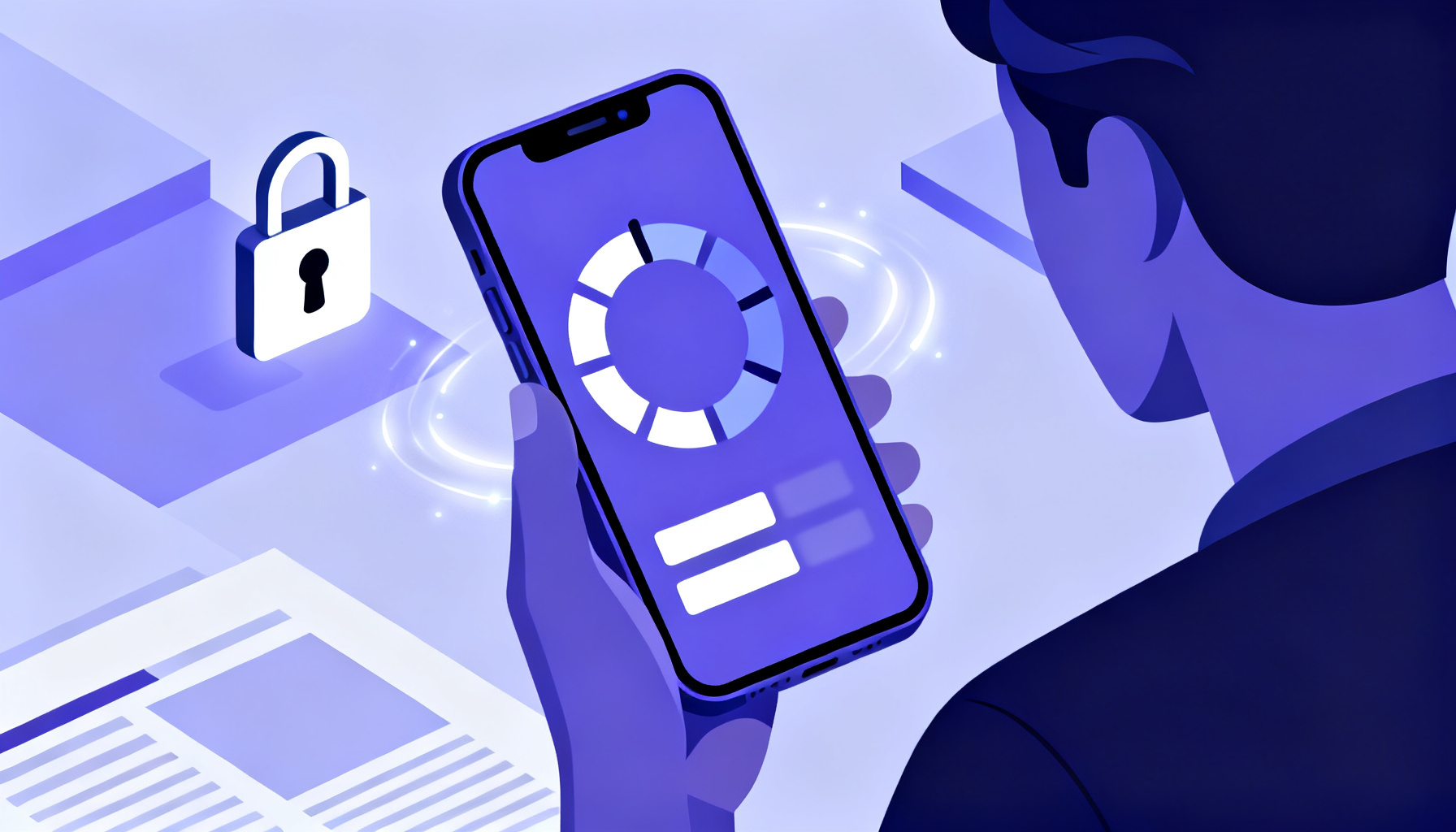 Secure SMS code generation with timer