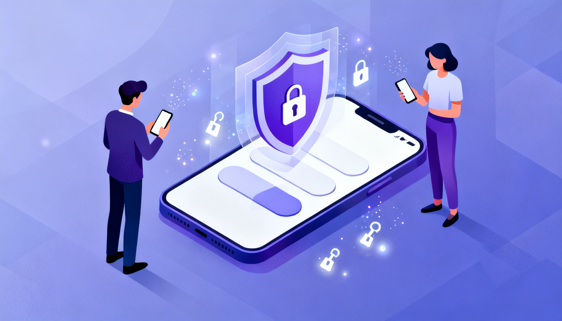 Two-factor authentication process with SMS code
