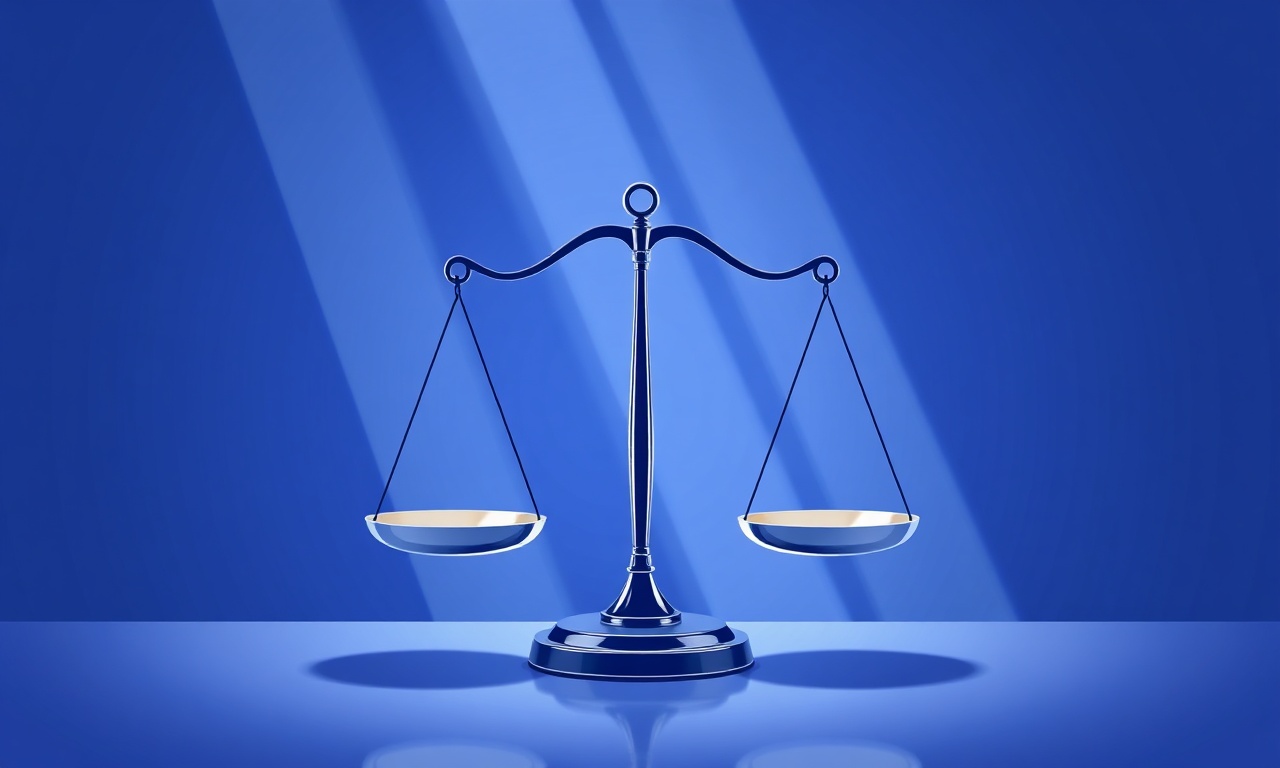Abstract scales representing legal and ethical issues