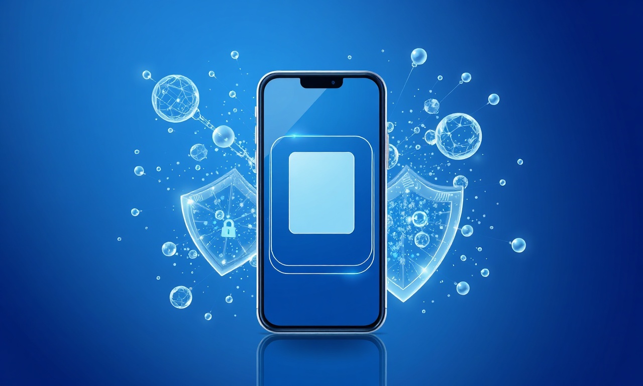 Crystalline shield symbolizing eSIM security and risks