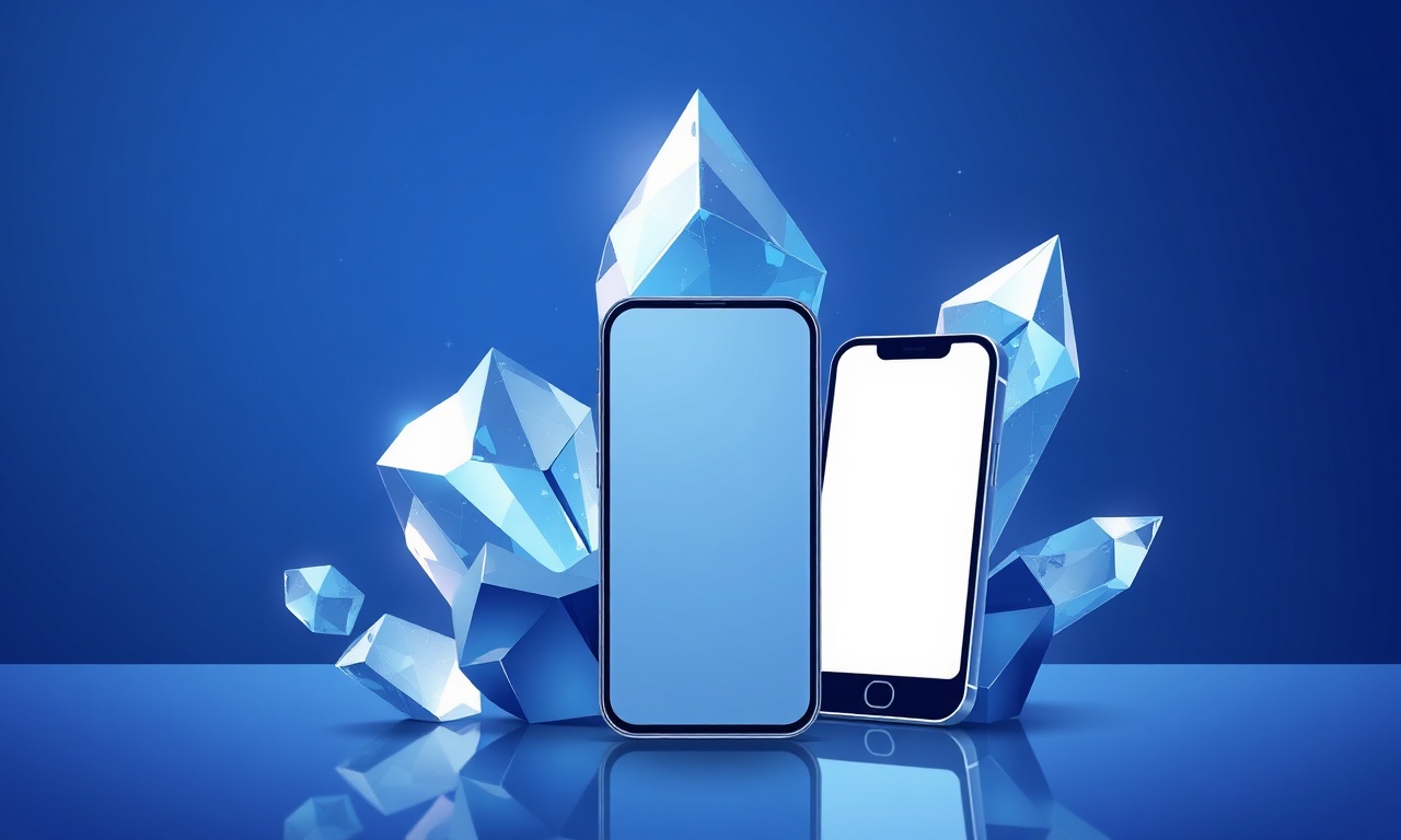 Abstract shapes symbolizing financial transactions