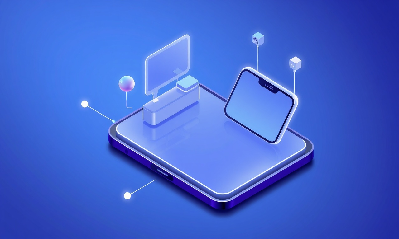 Abstract layered shapes representing SMS aggregator types