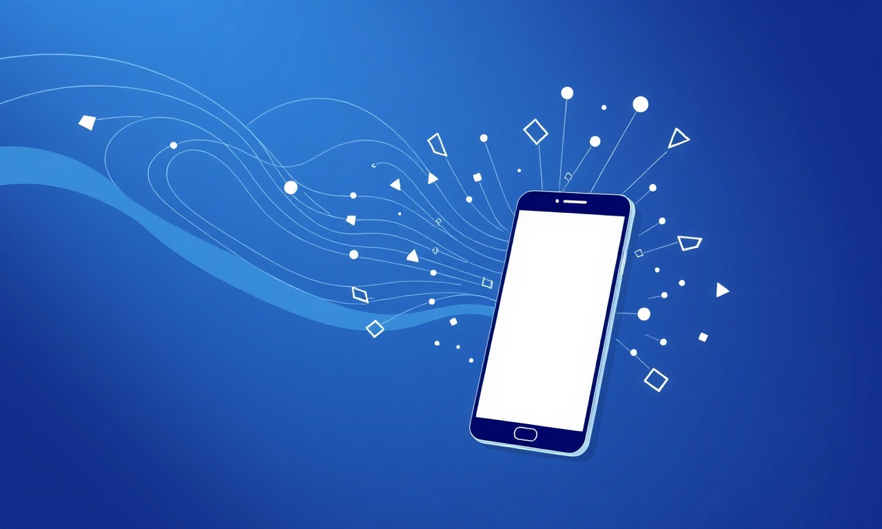 Abstract signal disruption symbolizing SMS delivery issues