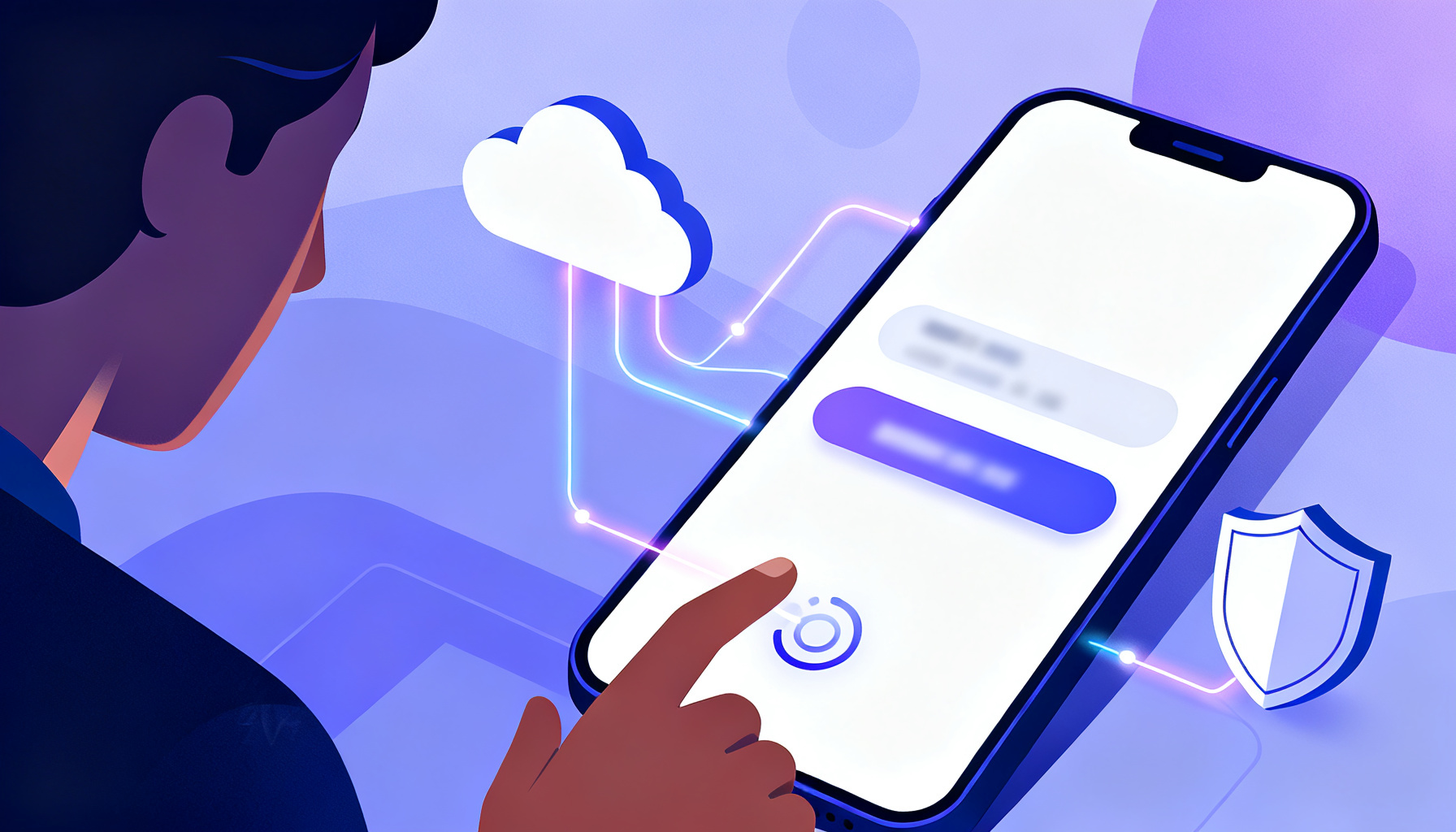 Optimized SMS verification user interface