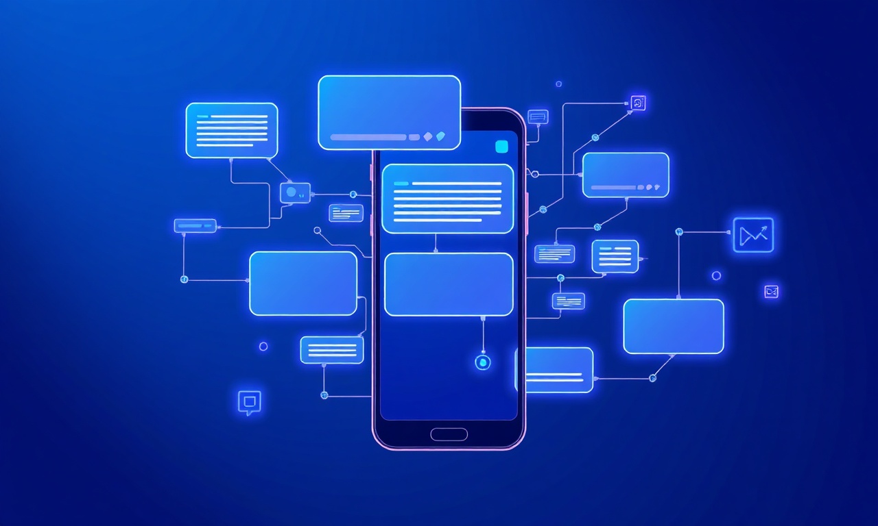 Abstract data flow representing SS7 message types