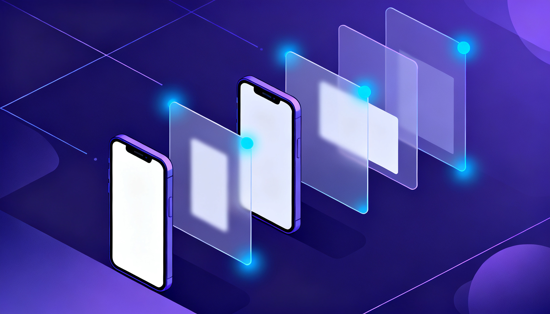 Sequential abstract steps for 2FA setup