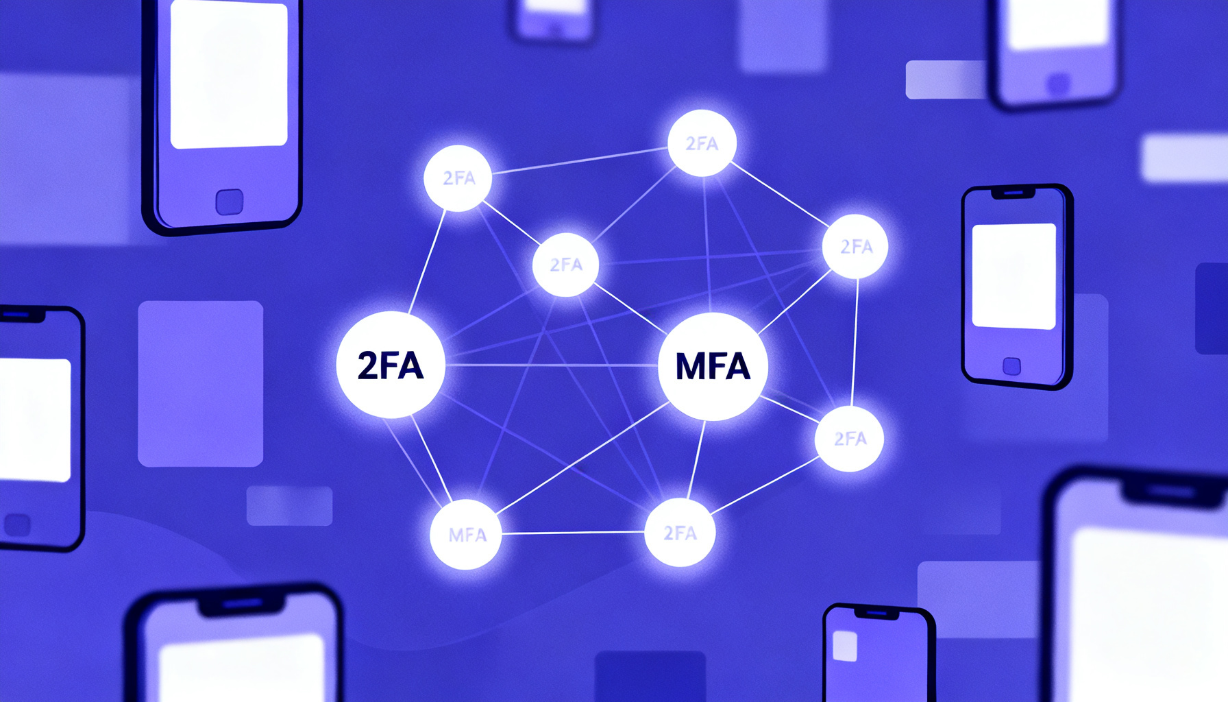 Abstract comparison of 2FA and MFA networks