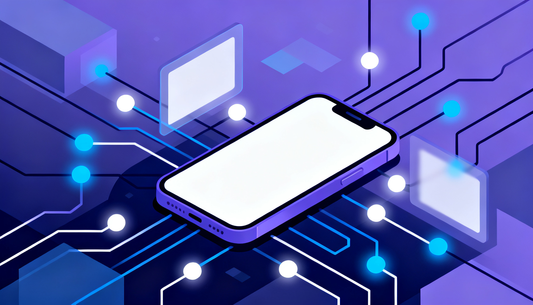 Abstract futuristic tech representing advanced 2FA