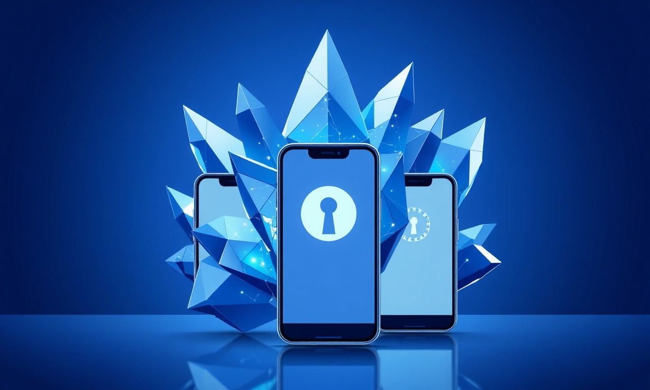 Crystalline abstract symbolizing TOTP security