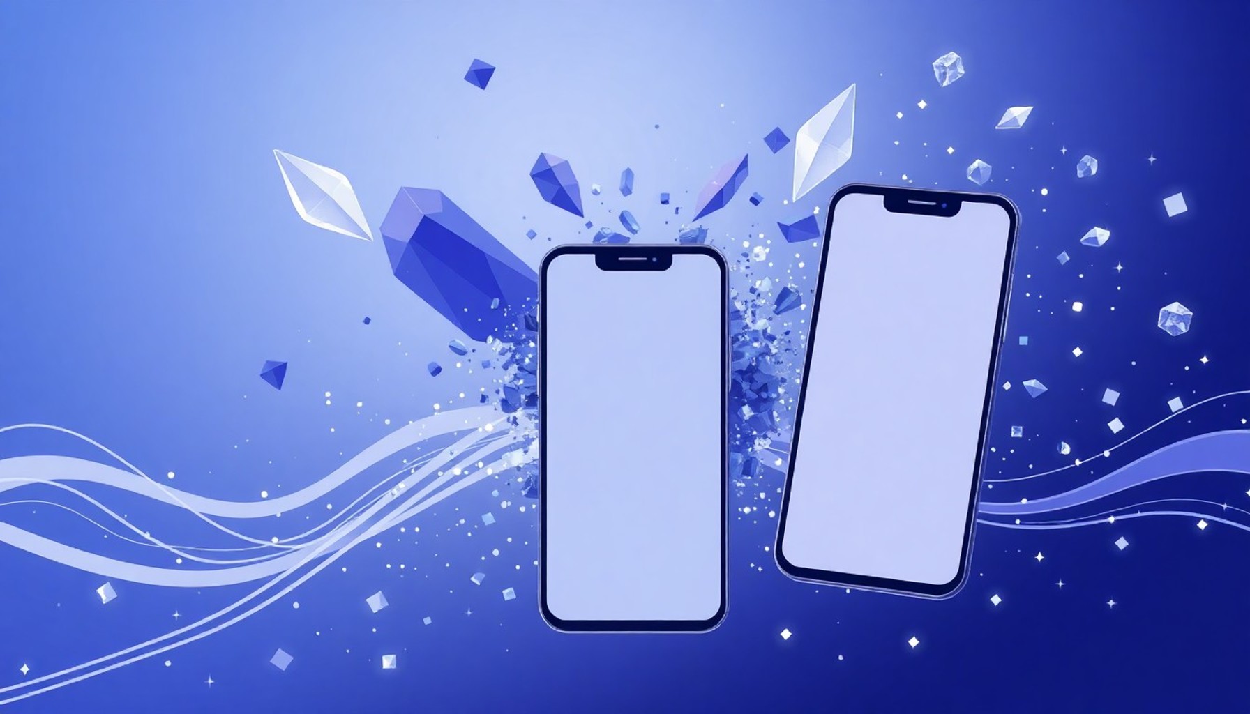 Abstract representation of SMS 2FA security best practices