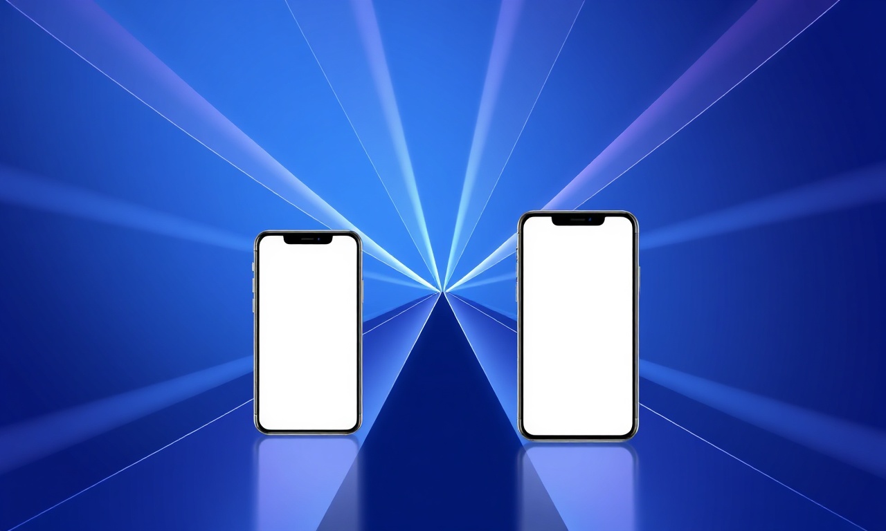 Abstract parallel paths representing usability comparison